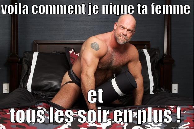 VOILA COMMENT JE NIQUE TA FEMME  ET TOUS LES SOIR EN PLUS ! Gorilla Man