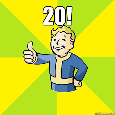 20!   Fallout new vegas