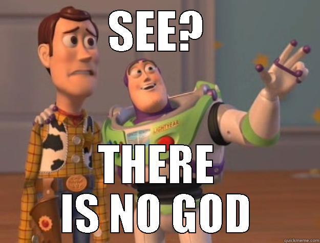 SEE? THERE IS NO GOD Toy Story