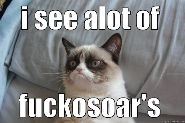 shit is that true!!! - I SEE ALOT OF FUCKOSOAR'S Grumpy Cat