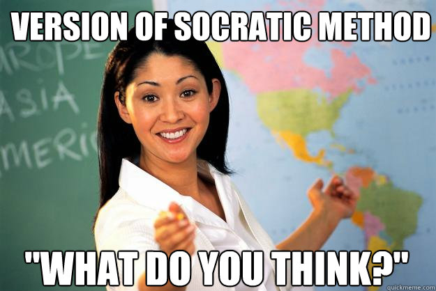 Version of Socratic method 