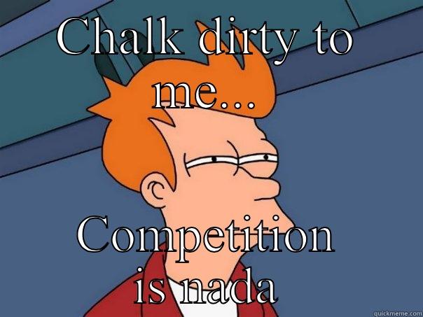 Crossfit  - CHALK DIRTY TO ME... COMPETITION IS NADA Futurama Fry