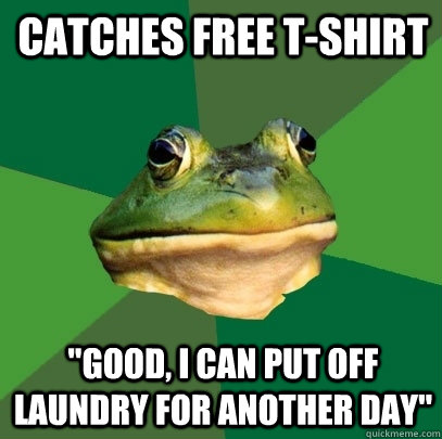 Catches free t-shirt 