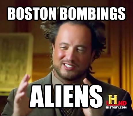 BOSTON BOMBINGS ALIENS  Ancient Aliens Earthquake