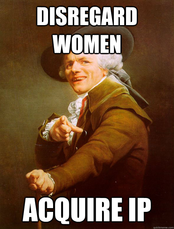 Disregard Women Acquire IP  Joseph Ducreux