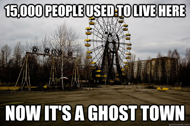 15,000 people used to live here Now it's a ghost town  - 15,000 people used to live here Now it's a ghost town   Misc