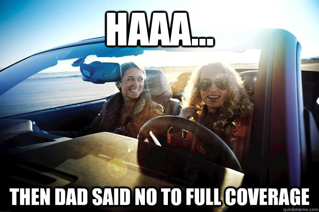 Haaa... then dad said no to full coverage - Haaa... then dad said no to full coverage  Expensive Car Girls