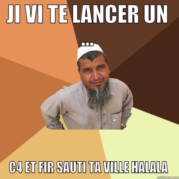 JI VI TE LANCER UN ... C4 ET FIR SAUTI TA VILLE HALALA Ordinary Muslim Man