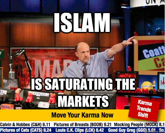 Islam Is saturating the markets  Mad Karma with Jim Cramer