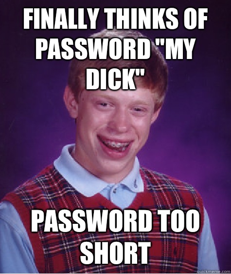 Finally thinks of password 