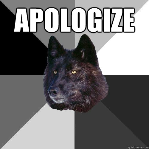 Apologize   Sanity Wolf