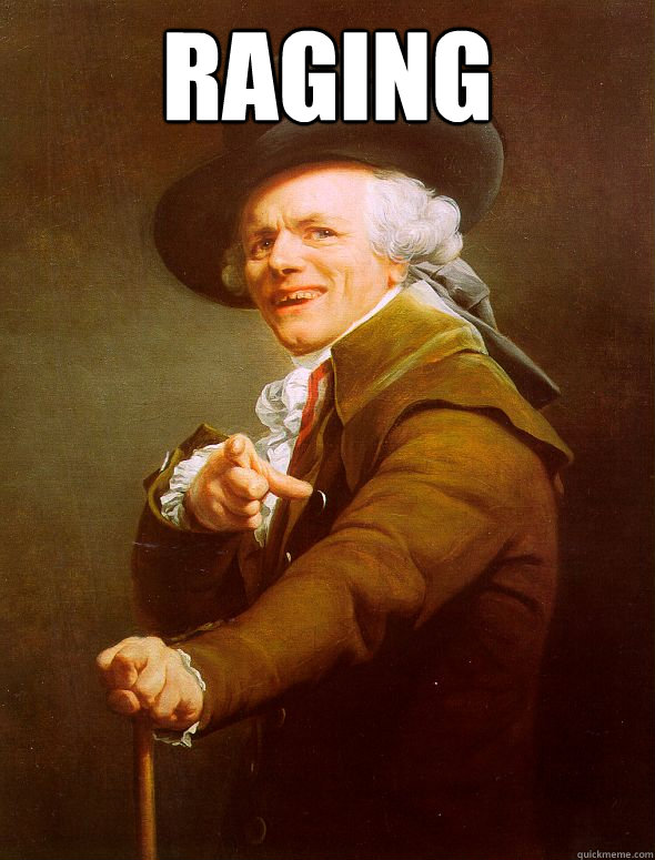 RAGING  - RAGING   Joseph Ducreux