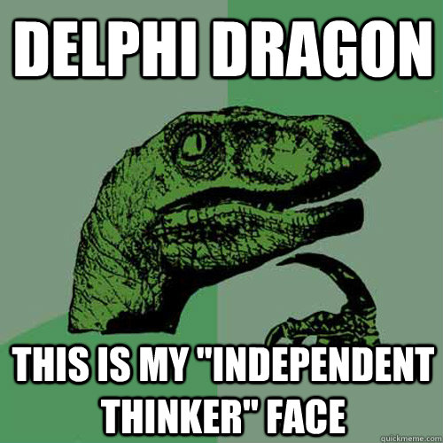 DELPHI Dragon this is my 