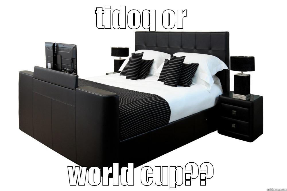 TIDOQ OR WORLD CUP?? Misc