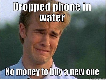 Dropped phone in water - DROPPED PHONE IN WATER NO MONEY TO BUY A NEW ONE 1990s Problems