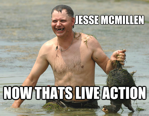 Jesse McMillen NOW THATS LIVE ACTION  Turtle Man