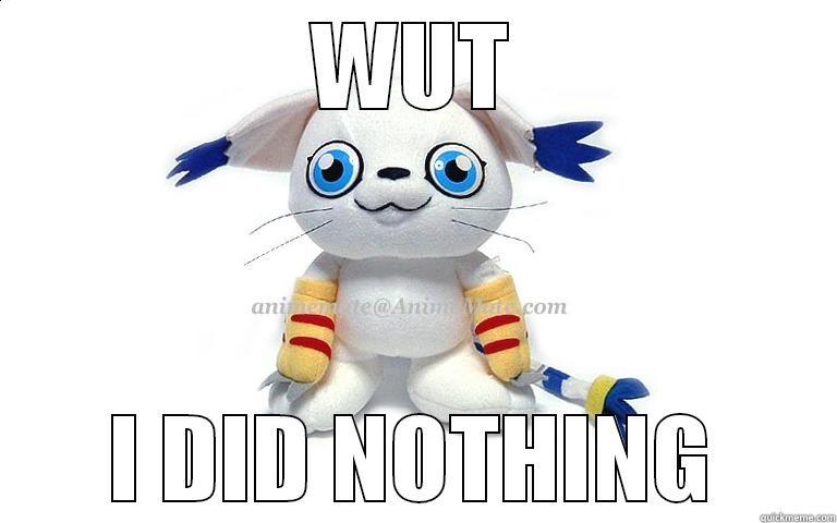 Gatomon DEATH PLUSHIE - WUT I DID NOTHING Misc