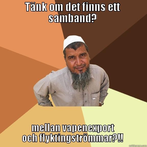 TÄNK OM DET FINNS ETT SAMBAND? MELLAN VAPENEXPORT OCH FLYKTINGSTRÖMMAR?!! Ordinary Muslim Man