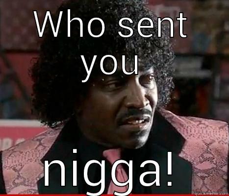 WHO SENT YOU NIGGA! Misc