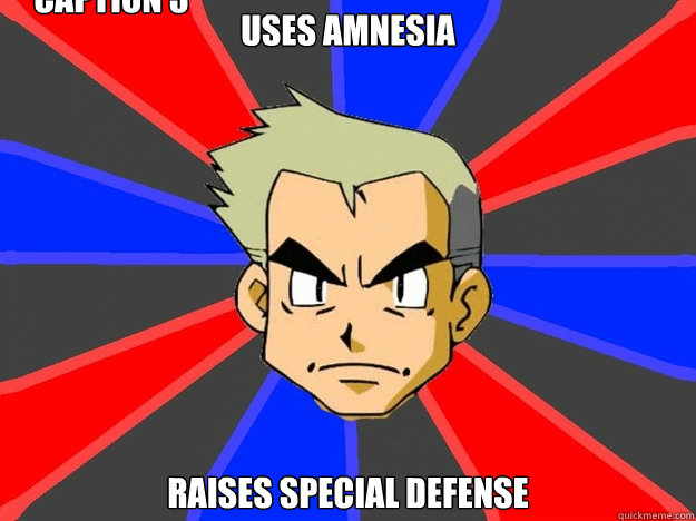 Uses amnesia Raises special defense Caption 3 goes here  Pokemon Logic