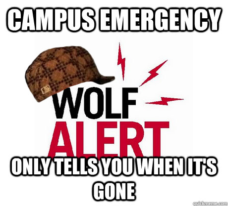 Campus Emergency Only tells you when it's gone - Campus Emergency Only tells you when it's gone  Misc