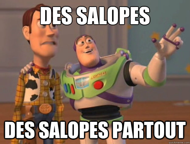 DEs salopes des salopes partout  Buzz Lightyear