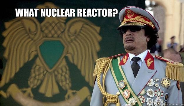 What nuclear reactor?  - What nuclear reactor?   What