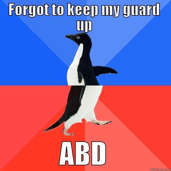 Jeet Kune Do - FORGOT TO KEEP MY GUARD UP ABD Socially Awkward Awesome Penguin