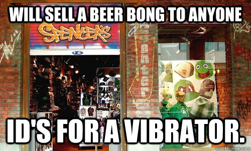 Will sell a beer bong to anyone ID's for a vibrator. - Will sell a beer bong to anyone ID's for a vibrator.  Misc