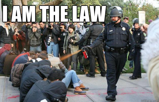 I am the law  
