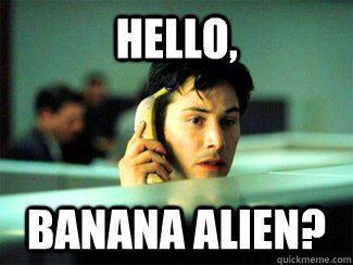 Hello, Banana Alien? - Hello, Banana Alien?  Misc