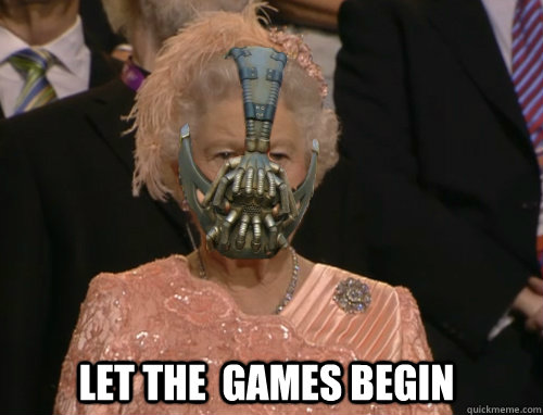  Let the  games begin -  Let the  games begin  Queen Bane