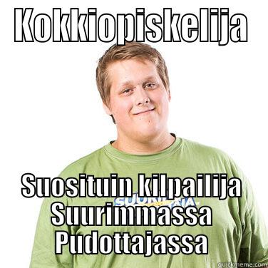 Successful Weight Loser - KOKKIOPISKELIJA SUOSITUIN KILPAILIJA SUURIMMASSA PUDOTTAJASSA Misc