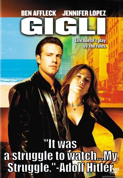 Hitler Reviews Gigli -  