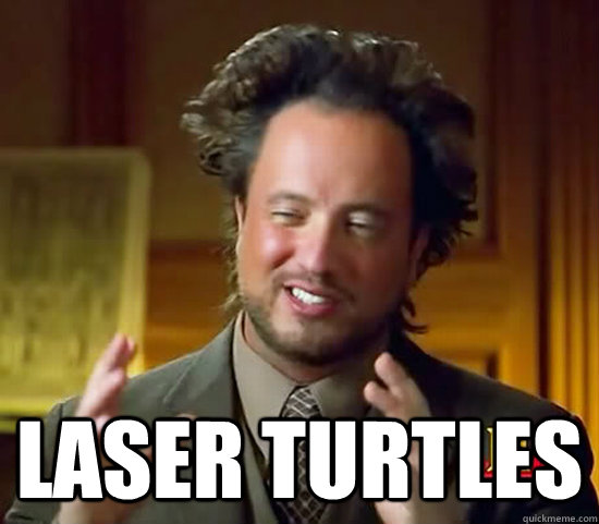  Laser Turtles  Ancient Aliens