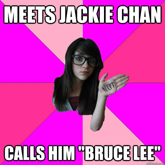 Meets jackie chan Calls him 