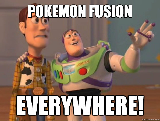 Pokemon FUSION everywhere! - Pokemon FUSION everywhere!  Toy Story