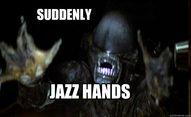 Suddenly JAZZ HANDS - Suddenly JAZZ HANDS  Alien Jazz Hands