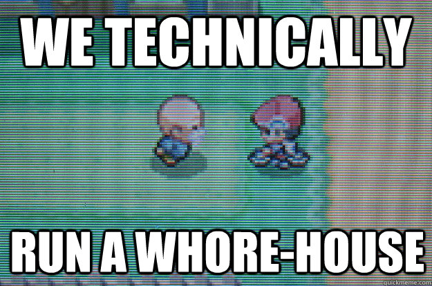 We technically Run a whore-house  