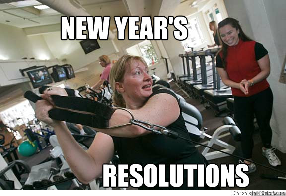 New Year's RESOLUTIONS - New Year's RESOLUTIONS  GYMSNEWYEAR