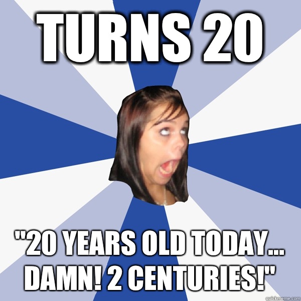 Turns 20 