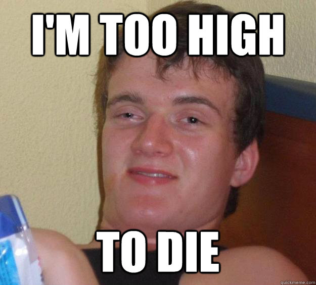 I'M too high to die - I'M too high to die  10 Guy