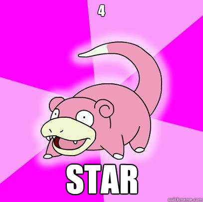 4 star  Slowpoke