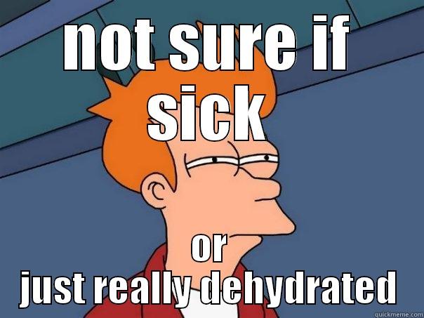 my life in fry - NOT SURE IF SICK OR JUST REALLY DEHYDRATED Futurama Fry