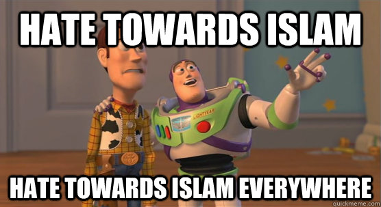 Hate towards Islam Hate towards islam everywhere  Toy Story Everywhere