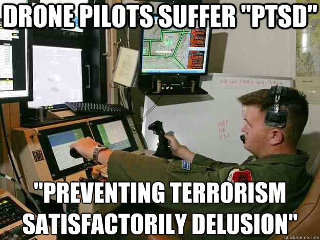 drone pilots suffer 