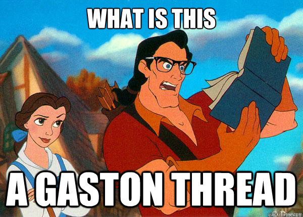 What is this A gaston thread  Hipster Gaston