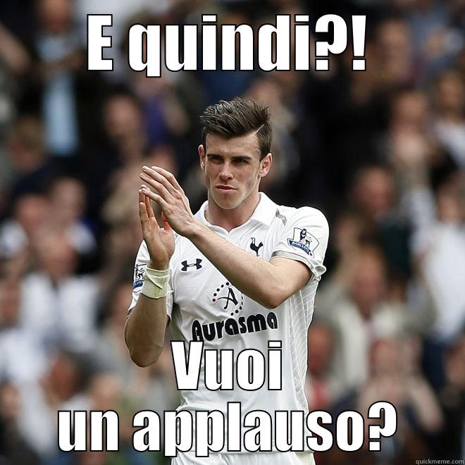 Bale meme - E QUINDI?! VUOI UN APPLAUSO? Misc