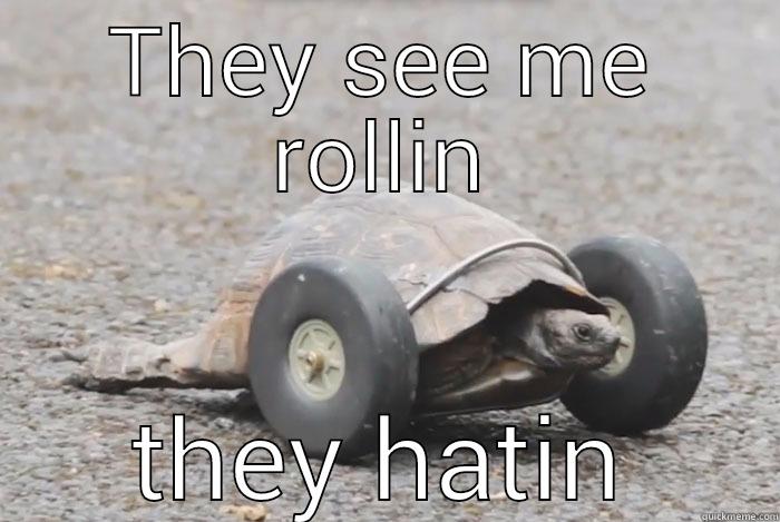 THEY SEE ME ROLLIN THEY HATIN Misc