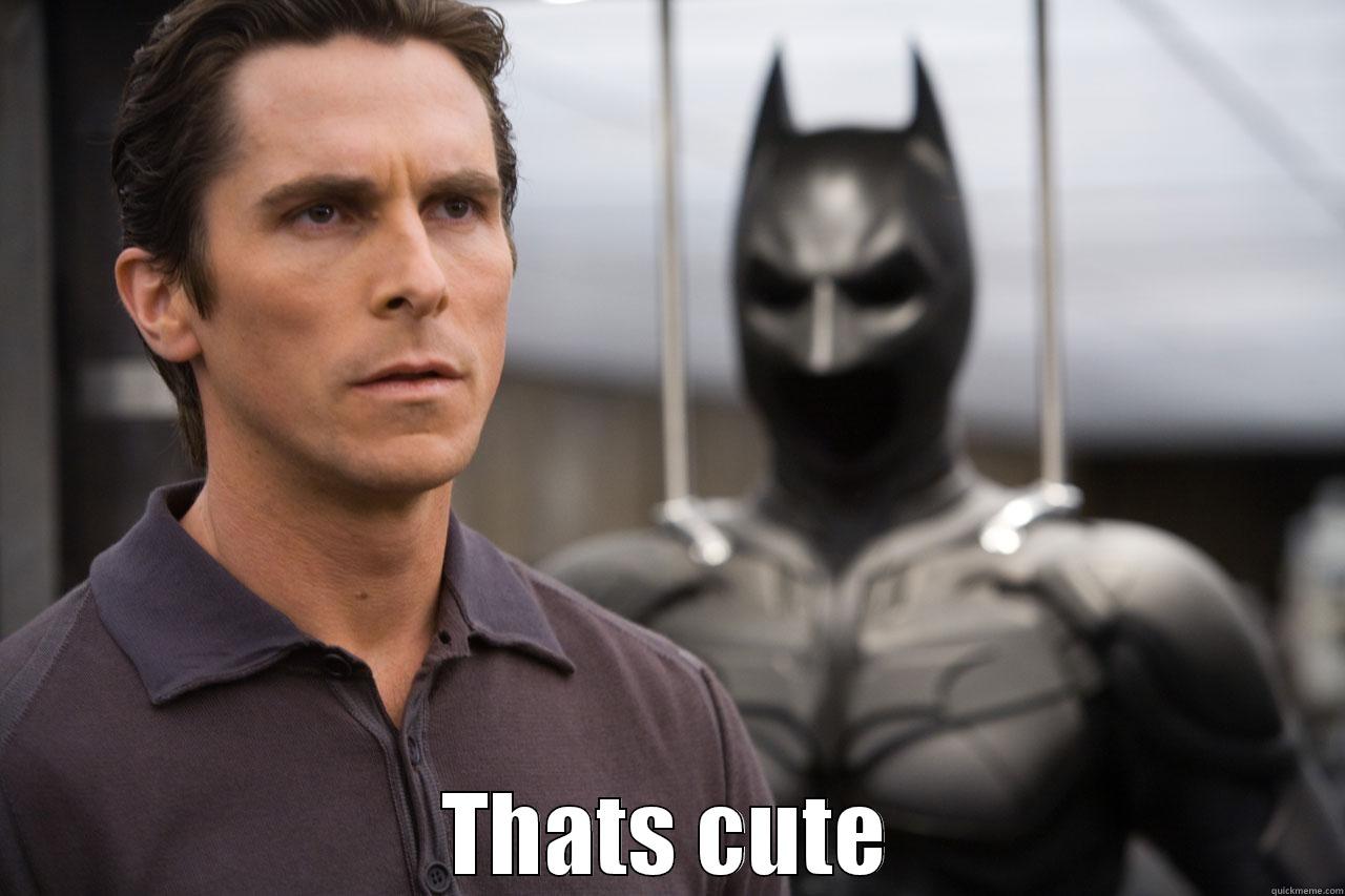 Bruce wayne thats cute -  THATS CUTE Misc